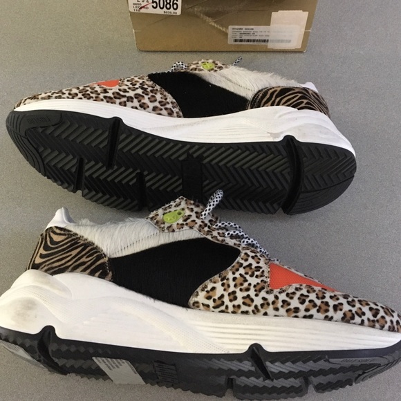 Golden Goose Running Sole Zoo Puzzle Pink Star NIB - Picture 3 of 7